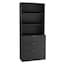 Black Drawers & Black Bookcase - Selected