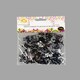 image 7 of 25th Confetti Black & Silver 14G 1PK