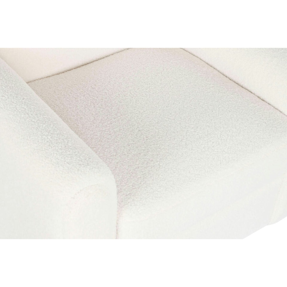 image 1 of Armchair DKD Home Decor White Polyester Wood 79 x 72 x 86 cm White