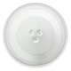 image 1 of SPARES2GO Universal Microwave Turntable Plate Y Type Glass Dish Tray (13.5" / 34.5cm / 345mm)