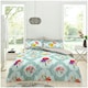 image 1 of VELVETIO Carmen Complete Duvet Cover Set with Fitted Sheet Soft Printed Bedding Bedset Multi | Double