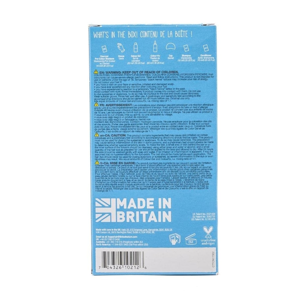 image 1 of Tints of Nature 4C Medium Ash Brown Permanent Hair Dye, Nourishes Hair and Covers Greys, Ammonia-Free, 130ml