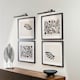 image 2 of ValueLights Ryle Matte Black Wall Light & Integrated Bulb | Black