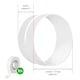 image 10 of SPARES2GO Vent Hose Extension Kit for DeLonghi Portable Air Conditioners Aluminium Insulated AC Pipe Duct (6m, 5" / 125mm)