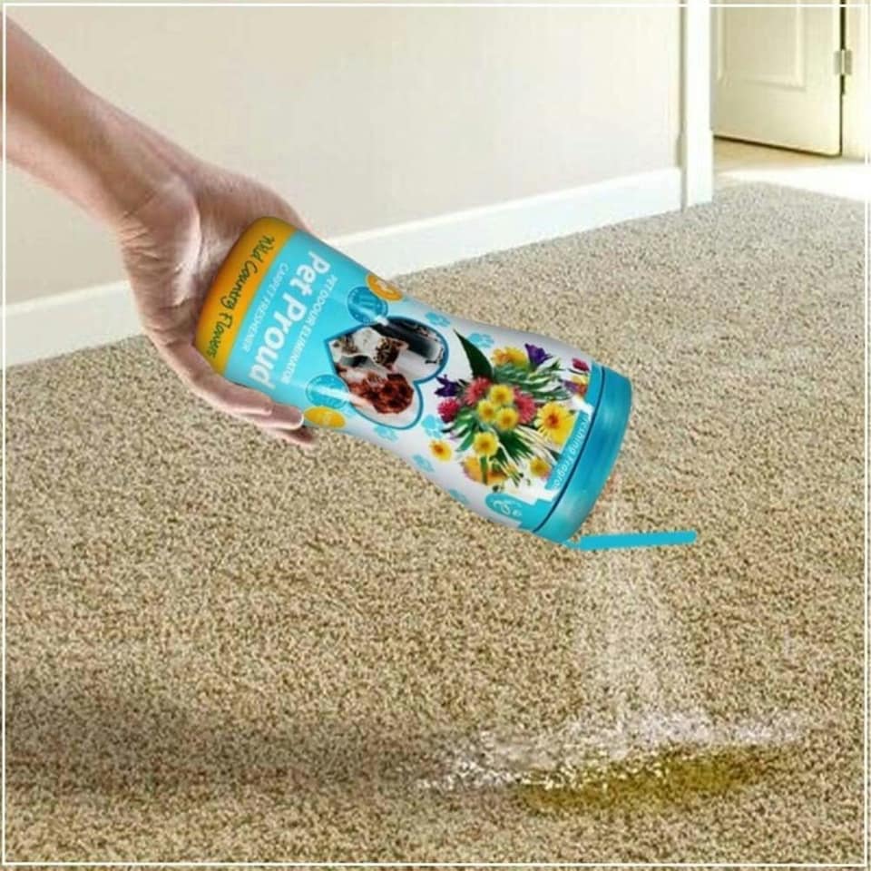 image 1 of Airpure Pet Proud Freshens Carpets Rug Freshener Elimainates Odours 500g Powdwe