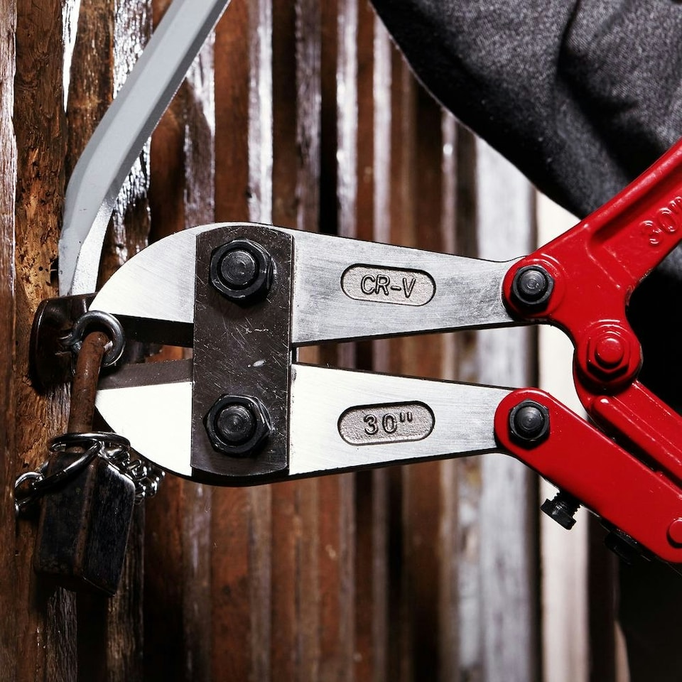 image 1 of Dekton 14" Bolt Cutters Heavy Duty Croppers Cable Wire Steel Chain Lock Padlock