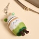 image 4 of OHS Sweetie Pie Bag Charm Keyring Soft Fleece Keychain