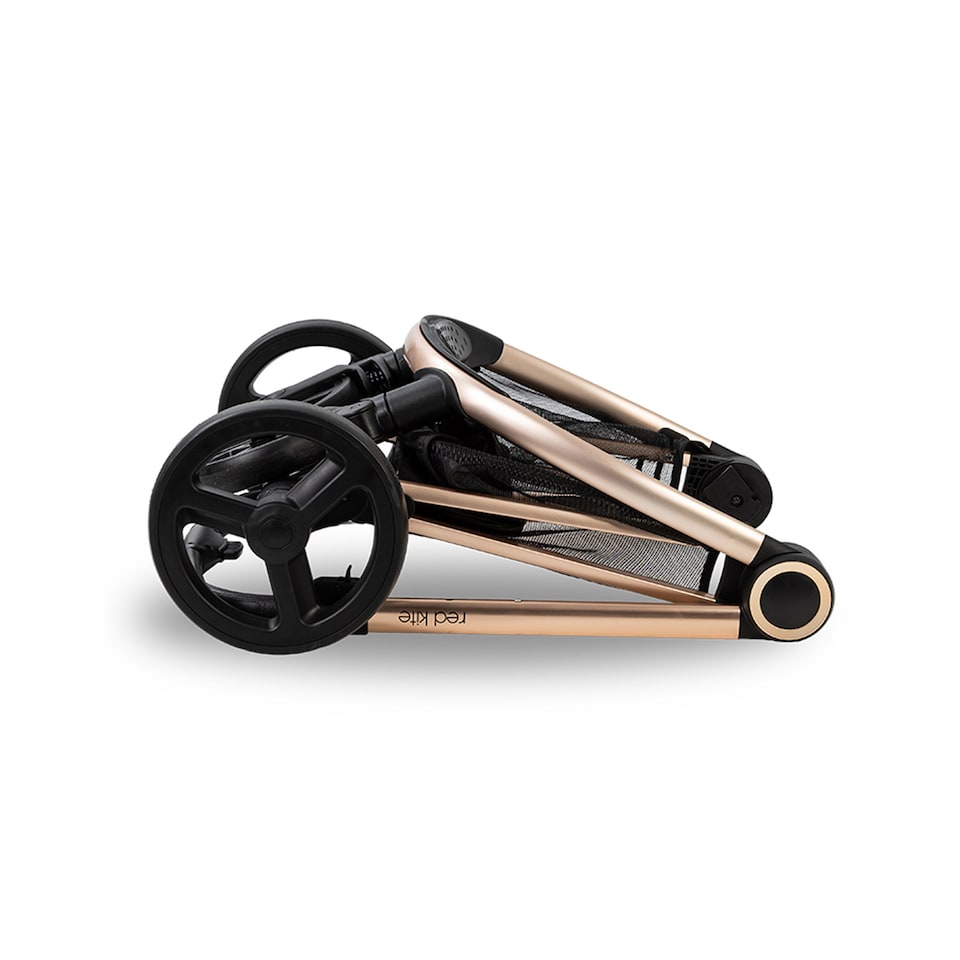 image 1 of Red Kite Push Me Pace i 2 in 1 Travel System with i-Size Car Seat - Latte | Brown | Latte | One Size | 1