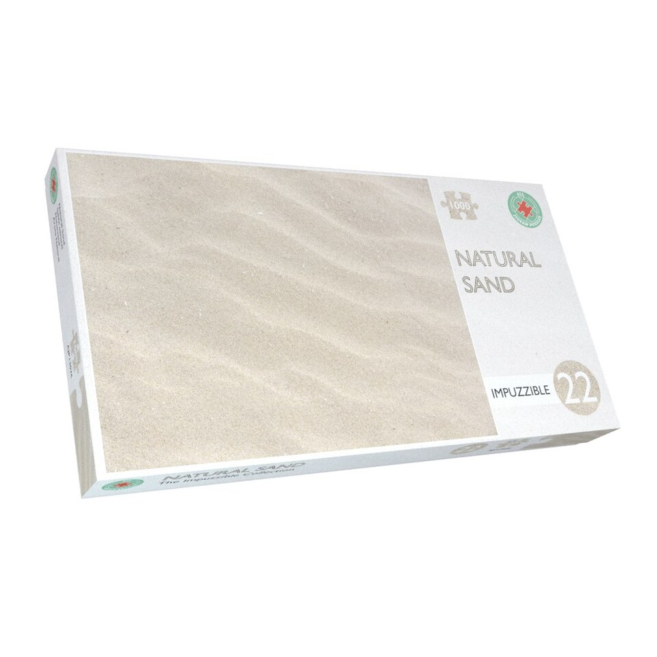 image 1 of Natural Sand - Impuzzible No.22 - 1000 Piece Jigsaw Puzzle