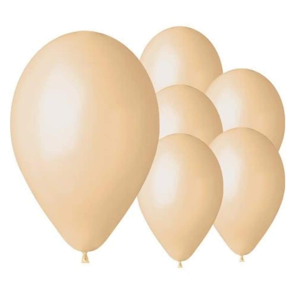 image 1 of Blush Nude Bio Latex Balloons 33cm / 13 in - Pack of 10