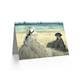 image 2 of Edouard Manet Painting On The Beach Art Card