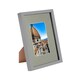 image 1 of Nicola Spring 3D Shadow Box Frame with A5 Mount - A4 (8" x 12") - Grey/Grey