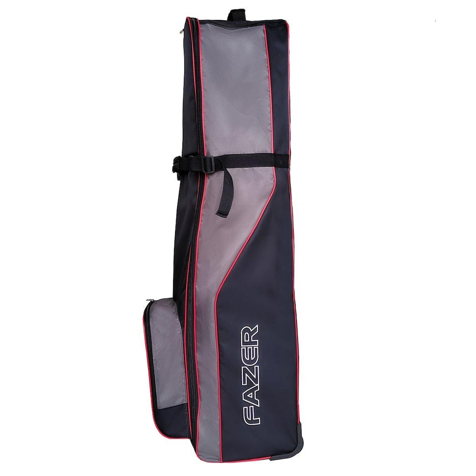 image 1 of Fazer Deluxe Golf Travel Cover - Black/Red