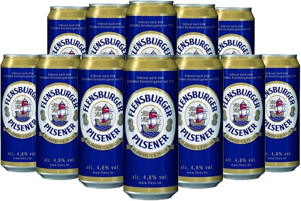 image 1 of Flensburger German Pilsner 12 x 500ml cans