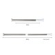 image 3 of 50-80cm Small Adjustable Window or Door Display Tension Rod