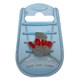 image 1 of Love Me to You Bear Shoe Lace Charm