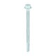 image 1 of Timco - Metal Construction Heavy Section Screws - Hex - Self-Drilling - Exterior - Silver Organic (Size 5.5 x 80 - 100 Pieces)