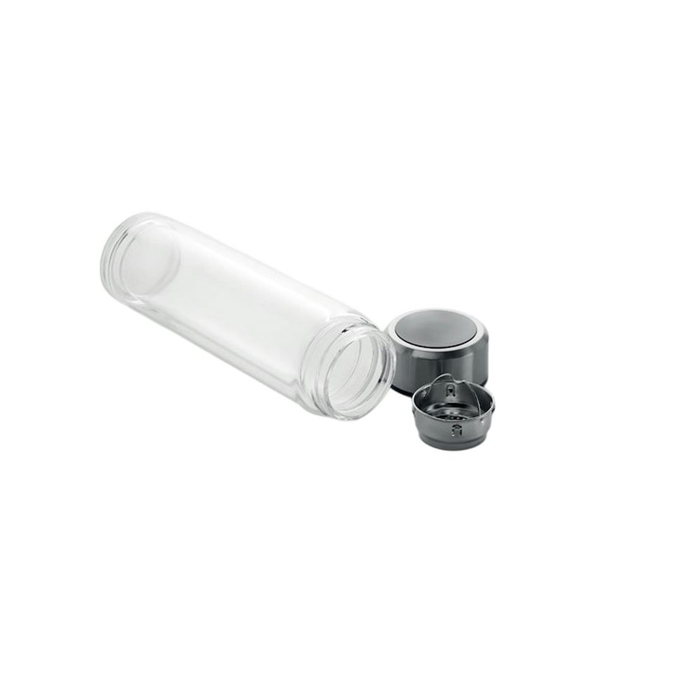 image 1 of MidOcean Pole Glass Thermometer  Water Bottle - Transparent - One Size Clear | One Size