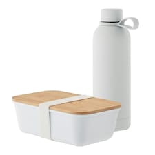 MidOcean Emerald Lunch Box & Bottle Set - White - One Size