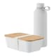 image 1 of MidOcean Emerald Lunch Box & Bottle Set - White - One Size