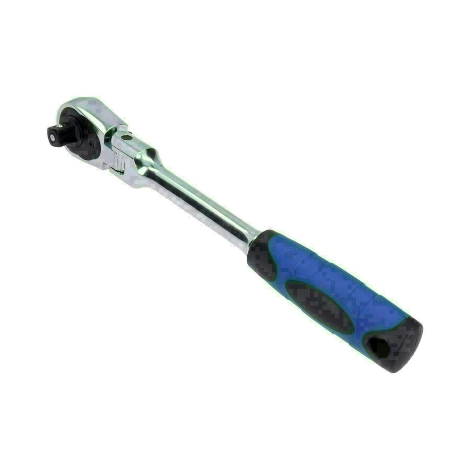 image 1 of 1/2" Drive Flexible Ratchet Socket Driver Flexi Head 72 Teeth Quick Release