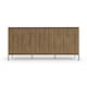 image 4 of Bari Higboard with 1 Door / 2 Drawers in Oak Look Brown | oak/black