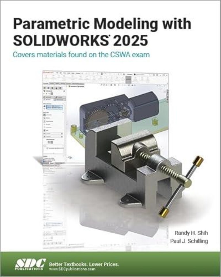 Parametric Modeling with SOLIDWORKS 2025 Paperback Book