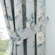 image 4 of D & D Eve Pencil Pleat Curtains Duck Egg