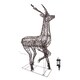 image 9 of Set of 5 15cm Battery Operated LED Floating Angel Candle Christmas Decorations with Remote in Warm White