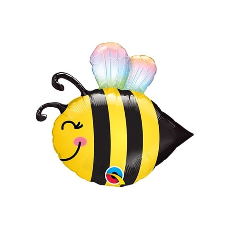 Mini Sweet Bee Air Fill Foil Qualatex Balloon 30cm / 12 in
