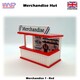 image 1 of Slot Car Track Scenery Merchandise Hut Red 1:32 Scale Wasp