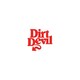image 3 of Dirt Devil Pack of 2 Kitchen Microfibre Towels 30 x 30cm Blue White Blue | White