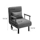 image 5 of Living and Home 3-in-1 Lounge and Sofa Bed with Pillow