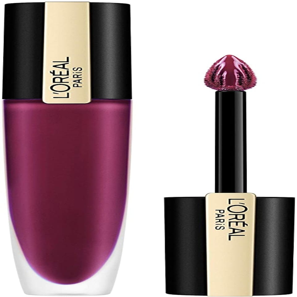 image 1 of L'Oreal Paris Rouge Signature Metallic Ink Lipgloss - 204 I Voodoo