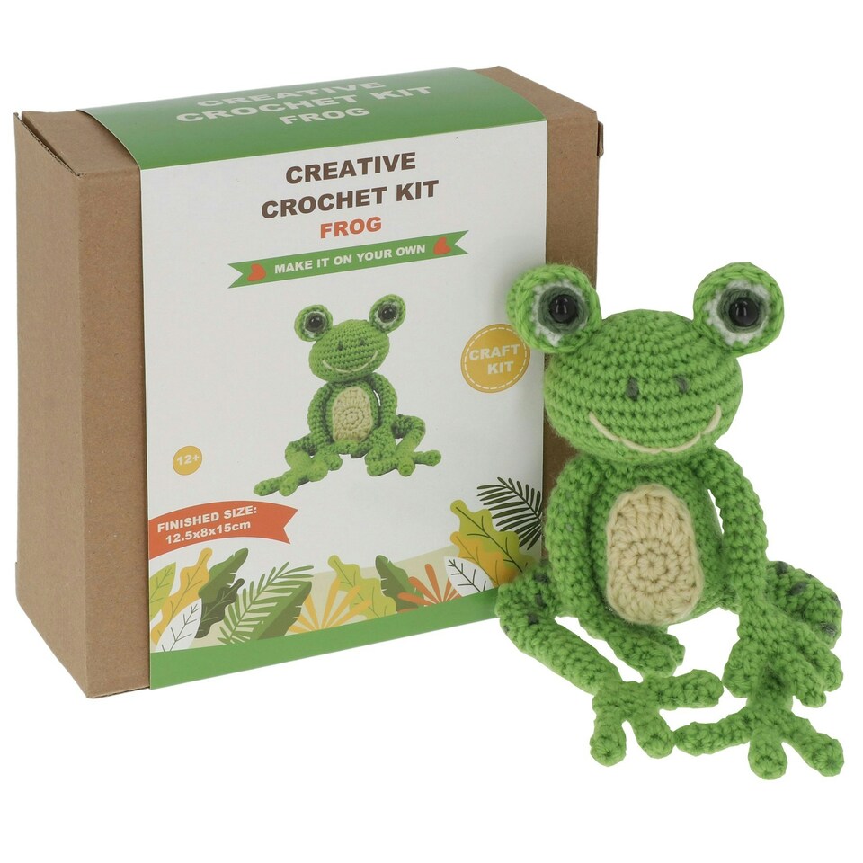Joe Davies Crochet Kit Frog