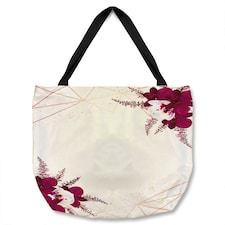 Geometrics & Flowers Tote bat | Multi