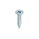 image 1 of Timco - Twin-Threaded Woodscrews - PZ - Double Countersunk - Zinc (Size 12 x 1 - 200 Pieces)