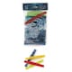 image 1 of Pack of 24 Coloured Plastic Dolly Pegs