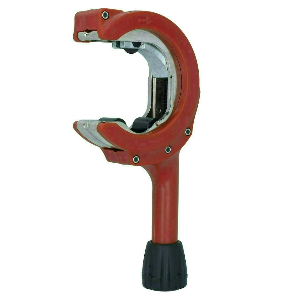 image 1 of Adjustable Ratchet Action Copper Inox Tube Pipe Cutter One Handed 35 - 67mm