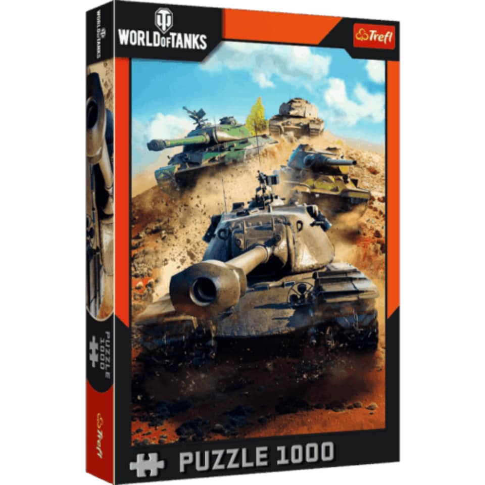 Trefl World Of Tanks: Tanks In Battle 1000 Piece Puzzle