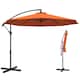 image 1 of Outsunny 3 m Cantilever Parasol, Offset Outdoor Umbrella with Crank Handle