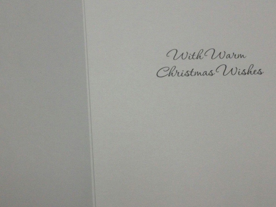 image 1 of Pack of 6 'Tree Robins & Present' Design Christmas Greeting Cards