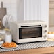 image 9 of HOMCOM Mini Oven, 21L Countertop Electric Grill, Toaster Oven with Adjustable Temperature, Timer, Baking Tray and Wire Rack, 1400W, Cream