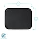 image 3 of Argon Tableware Rectangle Non-Slip Serving Tray - 41cm x 30.5cm - Black | Black | Black