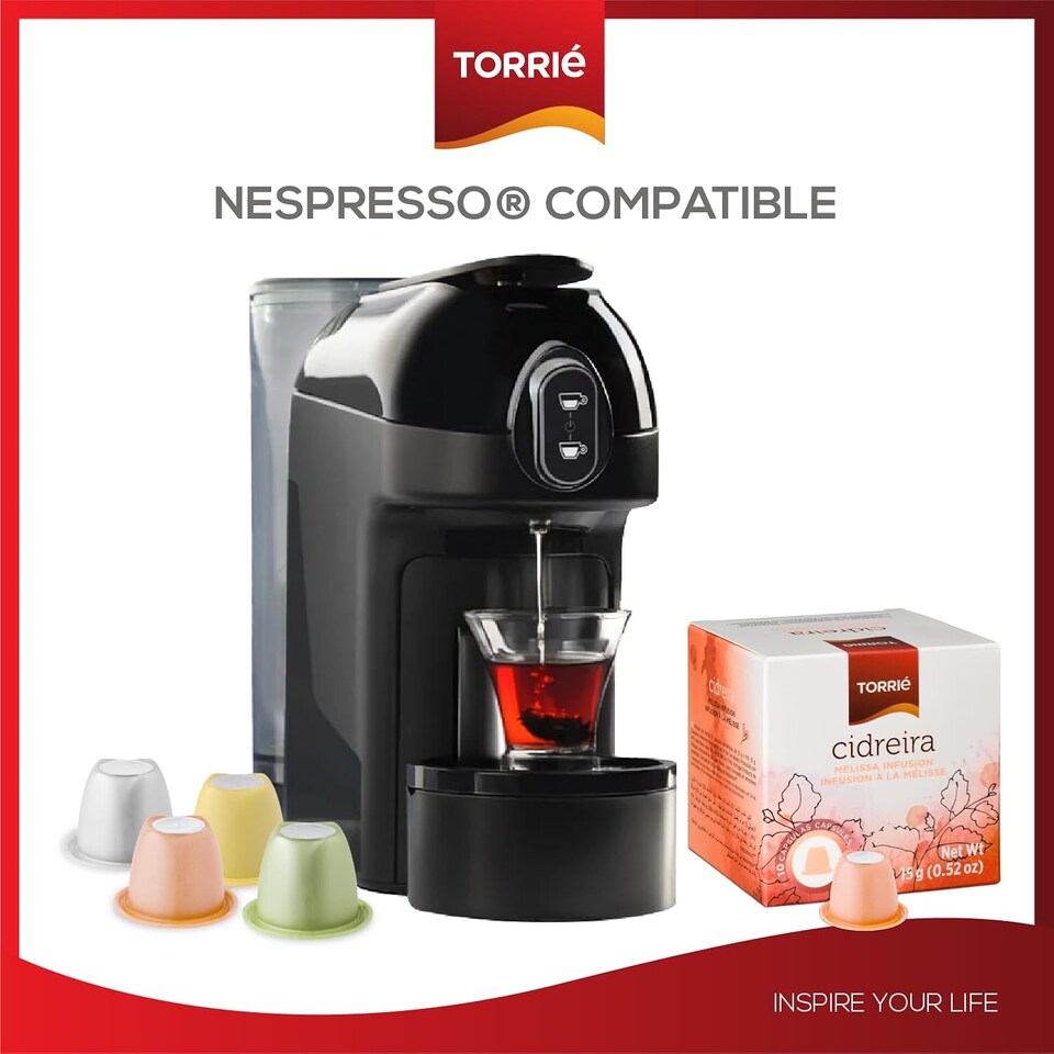 image 1 of Lemon Balm Tea Nespresso Compatible Coffee Machine Capsules (30 Pods)