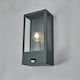 image 3 of BHS Wallace Outdoor Wall Light with Sensor, Dark Grey