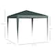 image 9 of Outsunny Garden Gazebo Marquee Party Tent Wedding Canopy Patio Green 2.7 x 2.7m