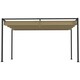 image 8 of Outsunny 3 x 2m Metal Outdoor Pergola with Retractable Roof, Outdoor Gazebo Canopy Shelter with Drainage Holes for Garden, Patio, Lawn, Khaki