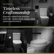 image 7 of Traditional Classic Low Level Toilet Pan, Cistern and Flush Pipe Kit
