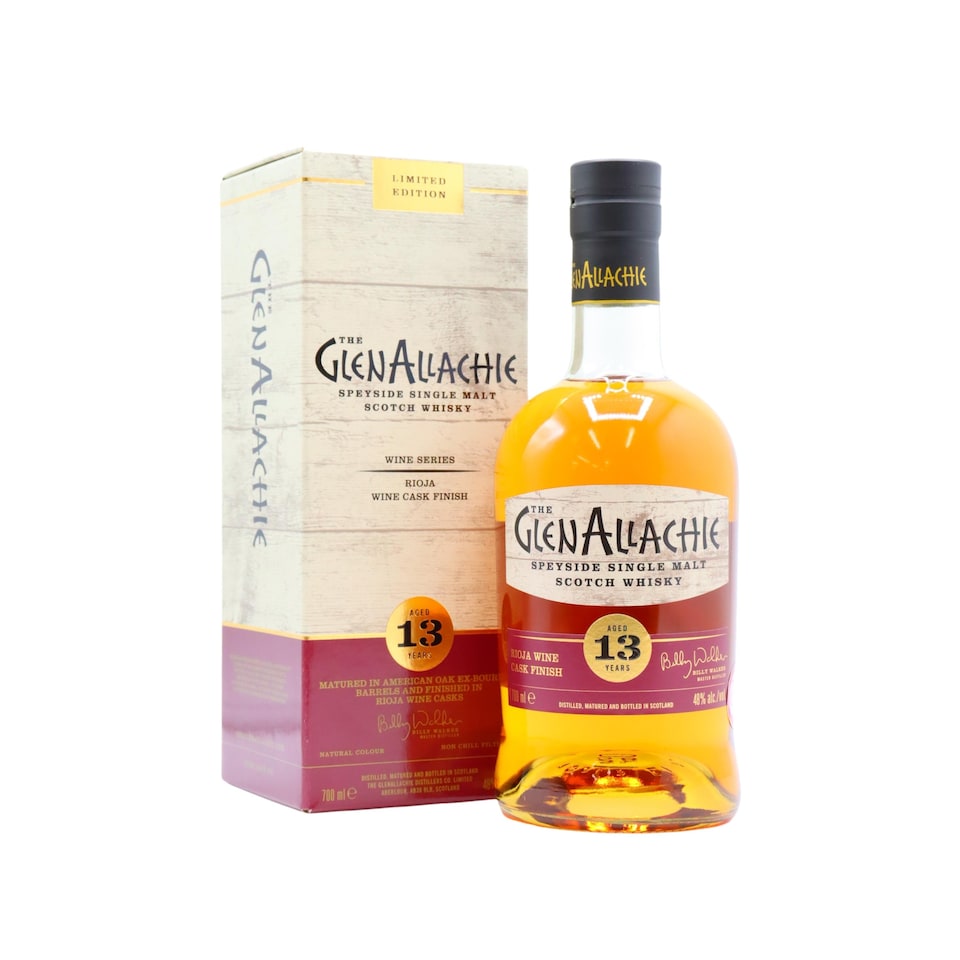 GlenAllachie - Wine Series - Rioja Finish 13 year old Whisky